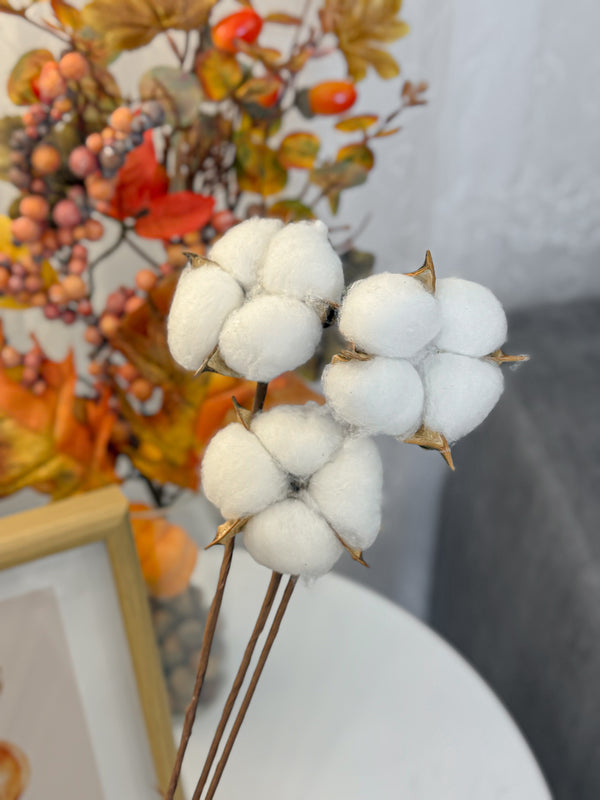 مجموعه القطن ٣ وردات