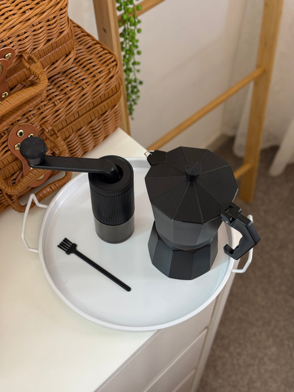 صينية تقديم معدن حجم صغير