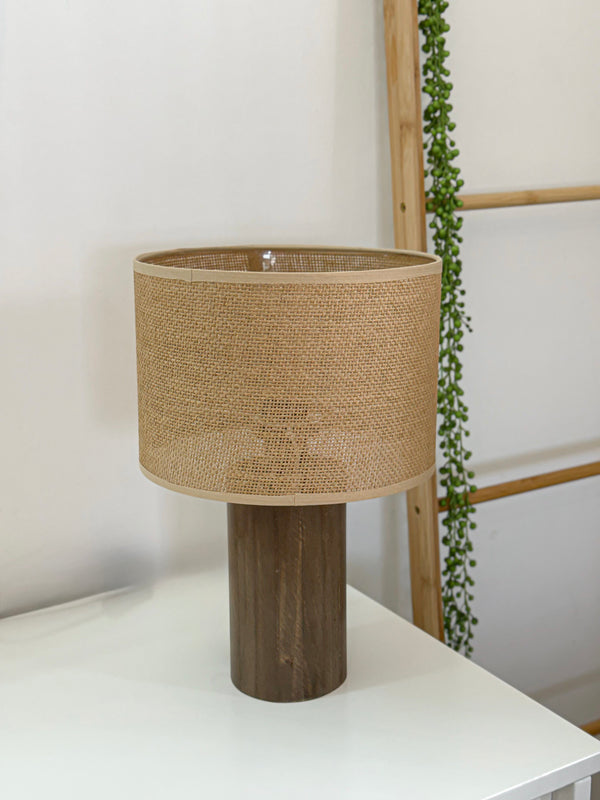 سهار او تيبل لامب خشب